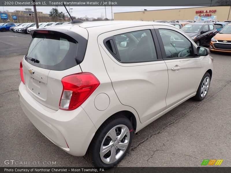 Toasted Marshmallow Metallic / Jet Black 2020 Chevrolet Spark LS