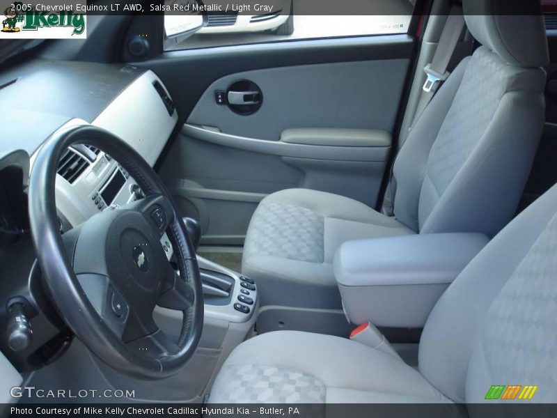 Salsa Red Metallic / Light Gray 2005 Chevrolet Equinox LT AWD