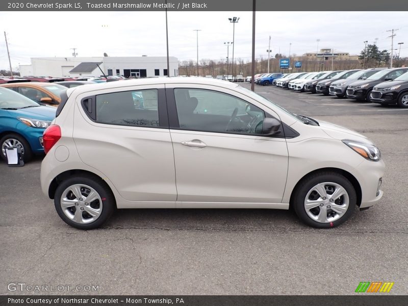Toasted Marshmallow Metallic / Jet Black 2020 Chevrolet Spark LS