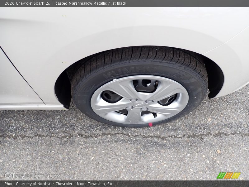 Toasted Marshmallow Metallic / Jet Black 2020 Chevrolet Spark LS