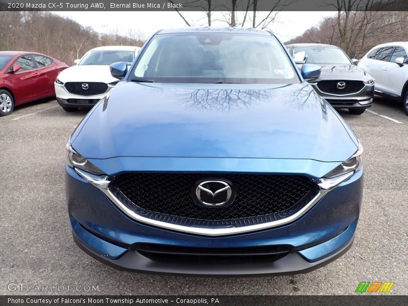 Eternal Blue Mica / Black 2020 Mazda CX-5 Touring AWD