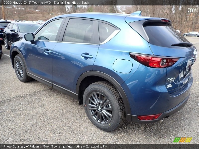 Eternal Blue Mica / Black 2020 Mazda CX-5 Touring AWD