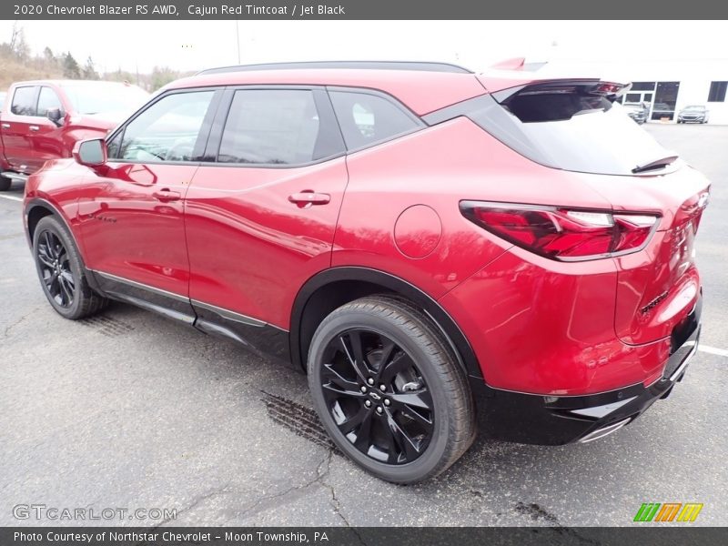 Cajun Red Tintcoat / Jet Black 2020 Chevrolet Blazer RS AWD