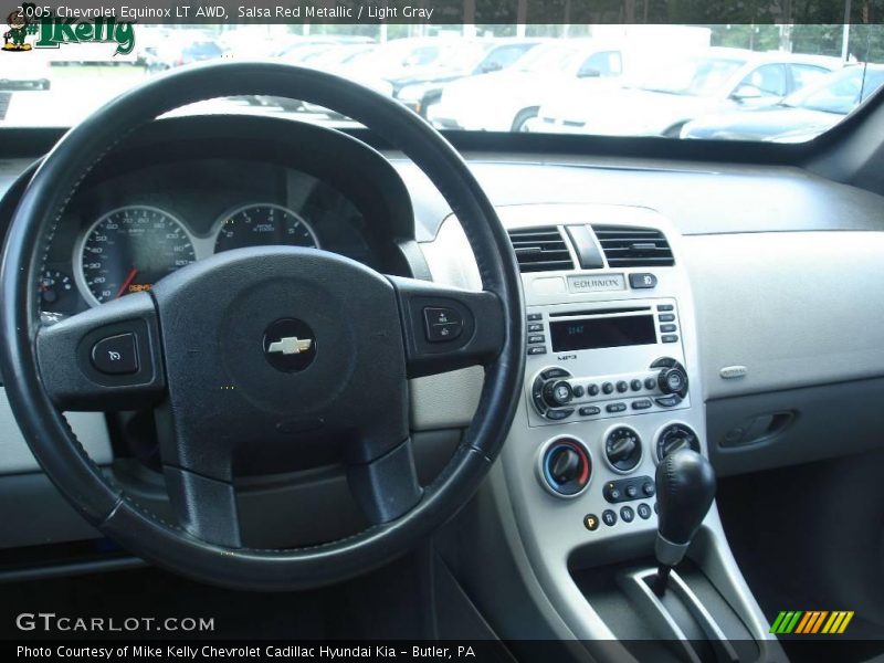 Salsa Red Metallic / Light Gray 2005 Chevrolet Equinox LT AWD