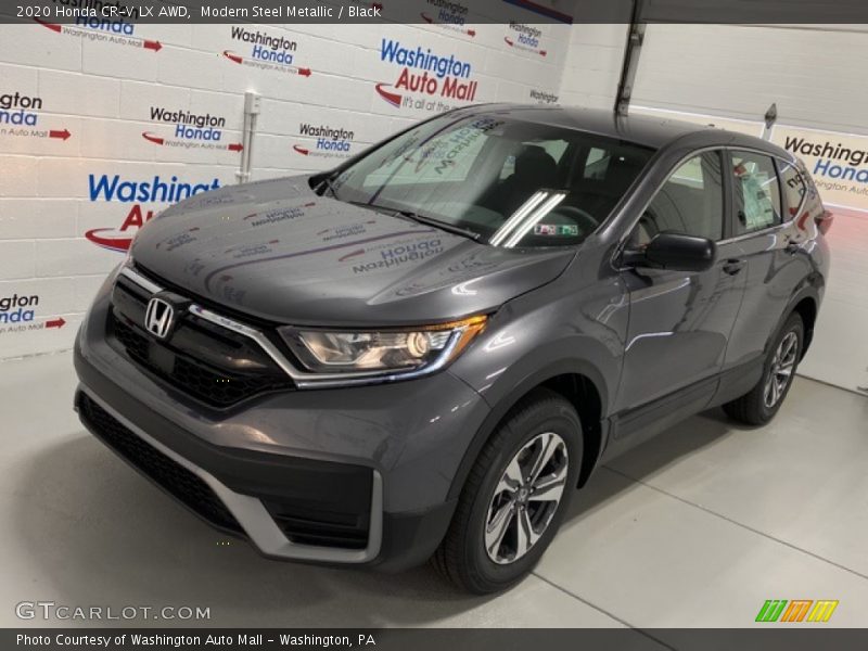 Modern Steel Metallic / Black 2020 Honda CR-V LX AWD