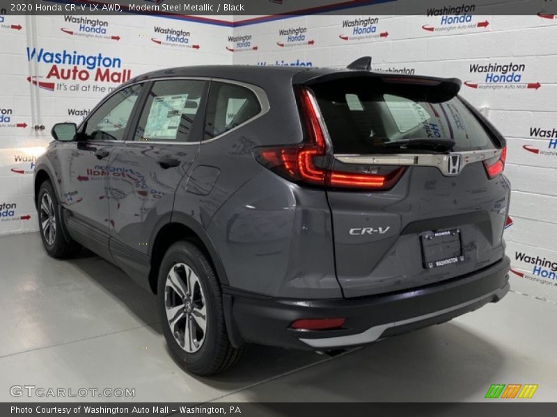 Modern Steel Metallic / Black 2020 Honda CR-V LX AWD