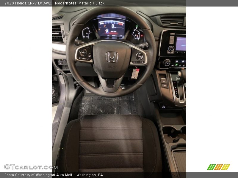 Modern Steel Metallic / Black 2020 Honda CR-V LX AWD