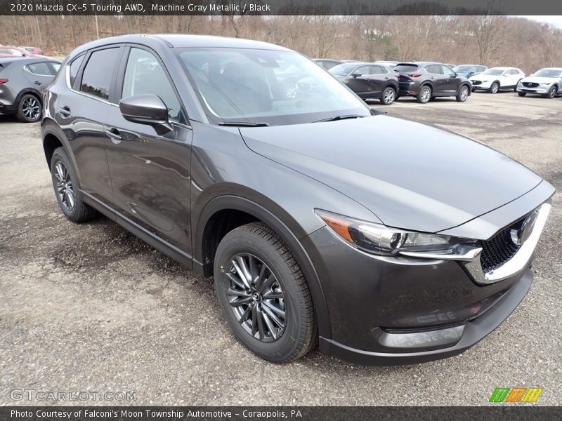 Machine Gray Metallic / Black 2020 Mazda CX-5 Touring AWD