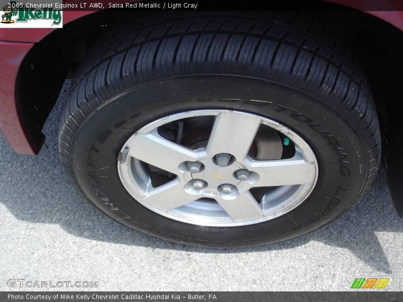Salsa Red Metallic / Light Gray 2005 Chevrolet Equinox LT AWD