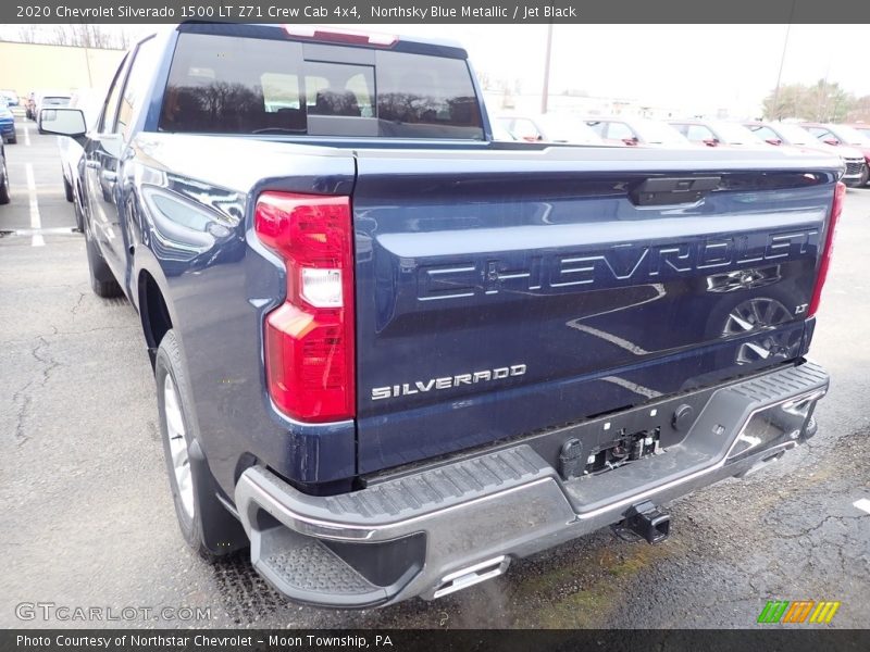 Northsky Blue Metallic / Jet Black 2020 Chevrolet Silverado 1500 LT Z71 Crew Cab 4x4