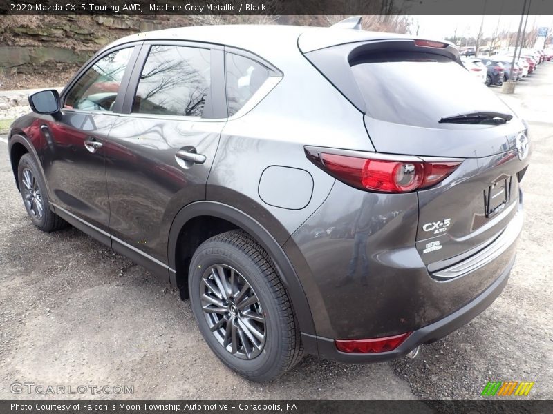 Machine Gray Metallic / Black 2020 Mazda CX-5 Touring AWD