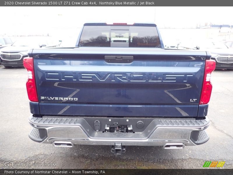 Northsky Blue Metallic / Jet Black 2020 Chevrolet Silverado 1500 LT Z71 Crew Cab 4x4