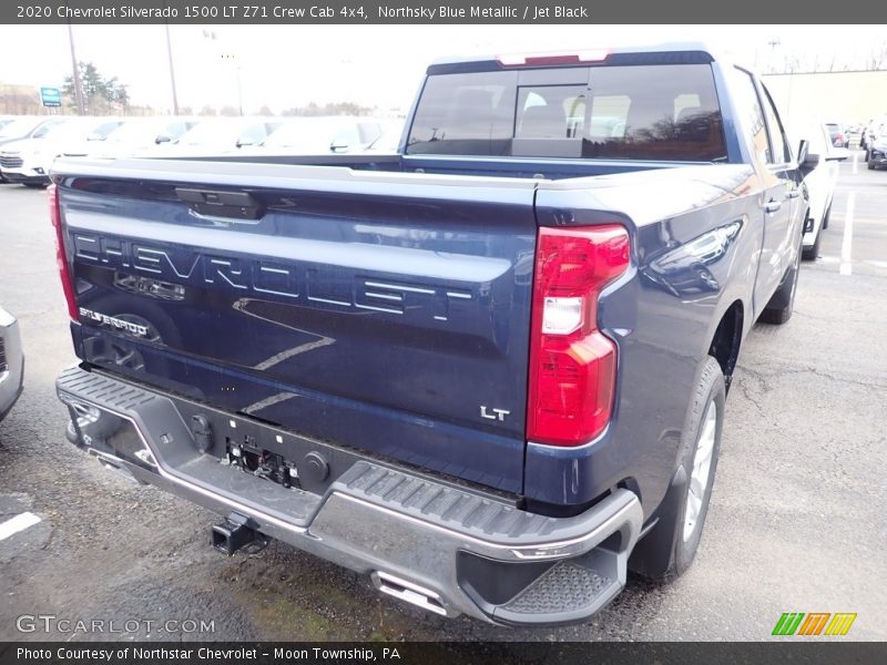 Northsky Blue Metallic / Jet Black 2020 Chevrolet Silverado 1500 LT Z71 Crew Cab 4x4