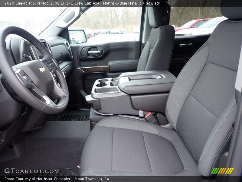 Northsky Blue Metallic / Jet Black 2020 Chevrolet Silverado 1500 LT Z71 Crew Cab 4x4
