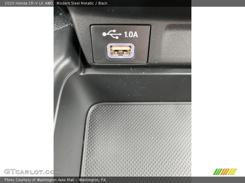 Modern Steel Metallic / Black 2020 Honda CR-V LX AWD