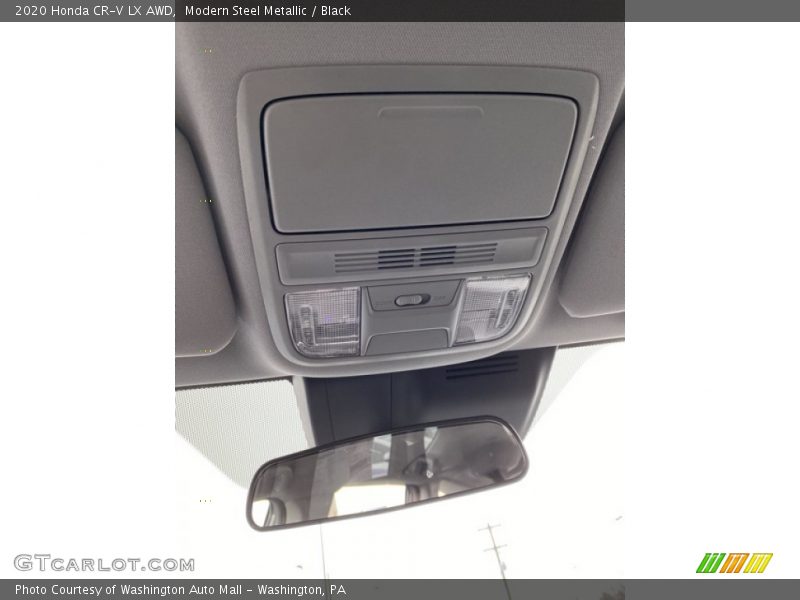 Modern Steel Metallic / Black 2020 Honda CR-V LX AWD