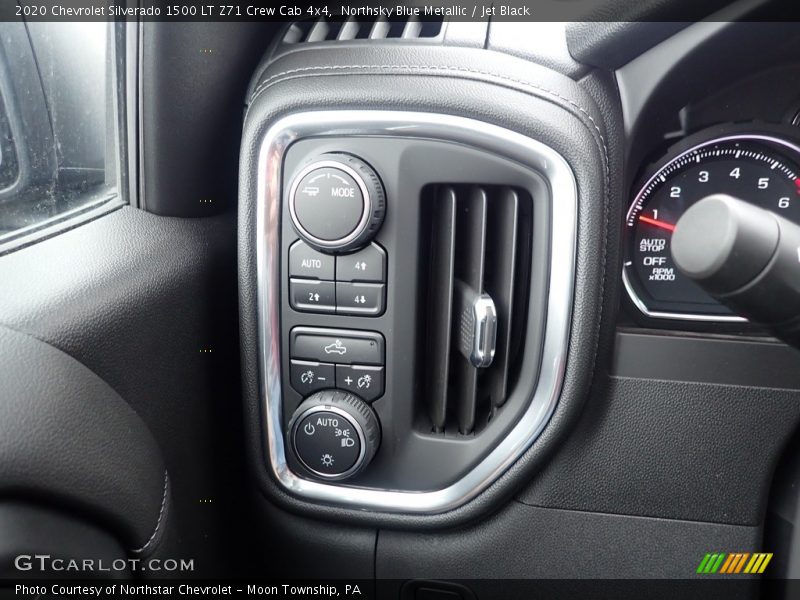 Northsky Blue Metallic / Jet Black 2020 Chevrolet Silverado 1500 LT Z71 Crew Cab 4x4