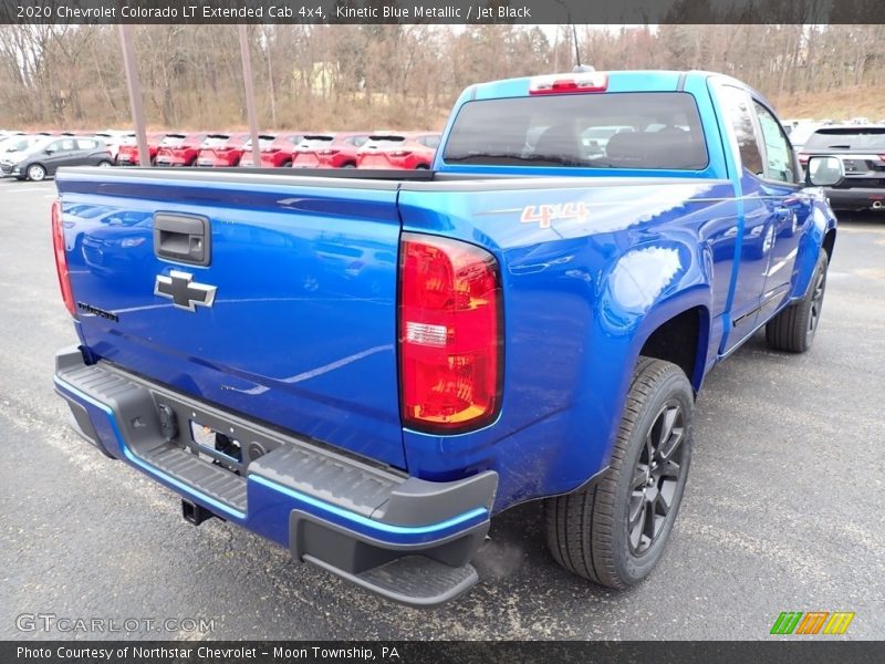 Kinetic Blue Metallic / Jet Black 2020 Chevrolet Colorado LT Extended Cab 4x4