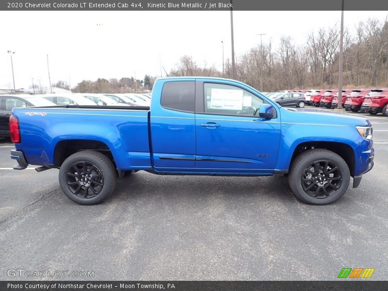 Kinetic Blue Metallic / Jet Black 2020 Chevrolet Colorado LT Extended Cab 4x4