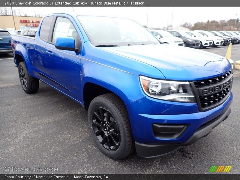 Kinetic Blue Metallic / Jet Black 2020 Chevrolet Colorado LT Extended Cab 4x4