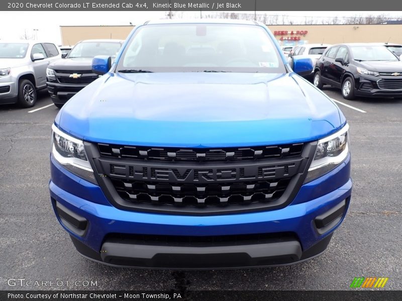 Kinetic Blue Metallic / Jet Black 2020 Chevrolet Colorado LT Extended Cab 4x4