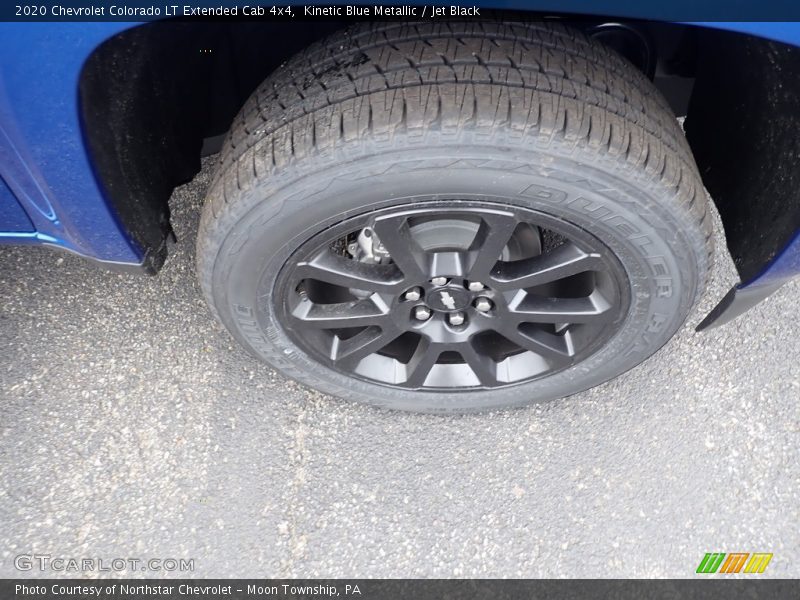 Kinetic Blue Metallic / Jet Black 2020 Chevrolet Colorado LT Extended Cab 4x4