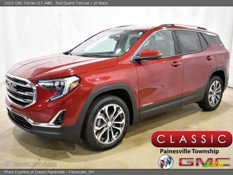 Red Quartz Tintcoat / Jet Black 2020 GMC Terrain SLT AWD