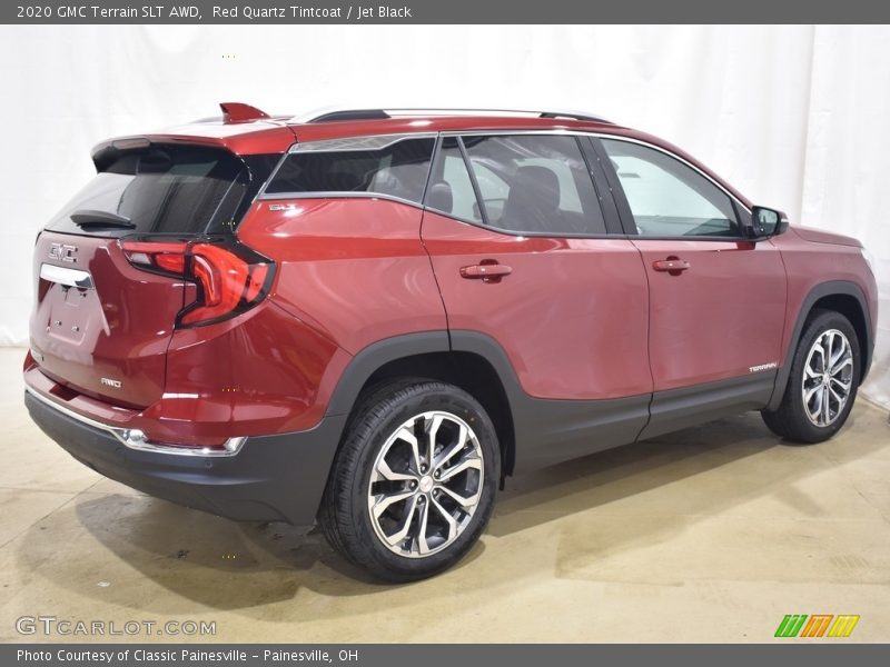Red Quartz Tintcoat / Jet Black 2020 GMC Terrain SLT AWD