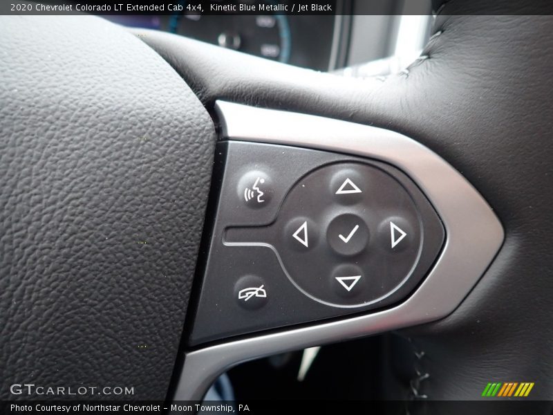 Kinetic Blue Metallic / Jet Black 2020 Chevrolet Colorado LT Extended Cab 4x4