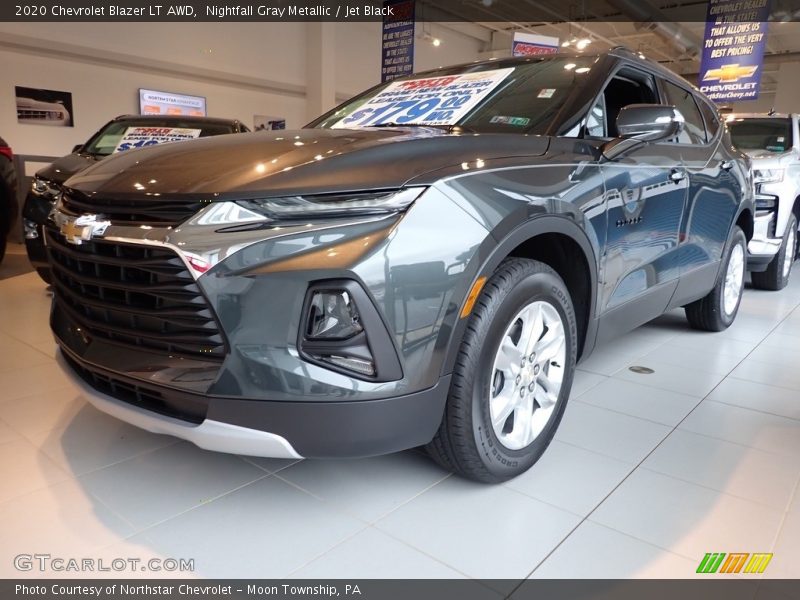 Nightfall Gray Metallic / Jet Black 2020 Chevrolet Blazer LT AWD