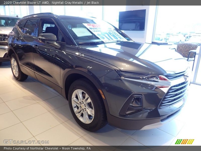 Nightfall Gray Metallic / Jet Black 2020 Chevrolet Blazer LT AWD