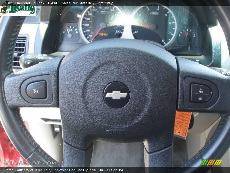 Salsa Red Metallic / Light Gray 2005 Chevrolet Equinox LT AWD