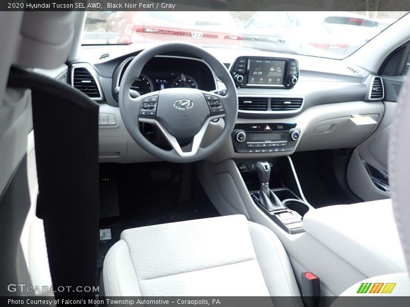  2020 Tucson SEL AWD Gray Interior