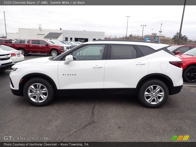 Summit White / Jet Black 2020 Chevrolet Blazer LT AWD