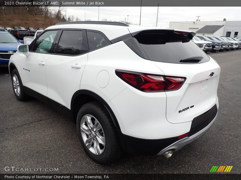 Summit White / Jet Black 2020 Chevrolet Blazer LT AWD