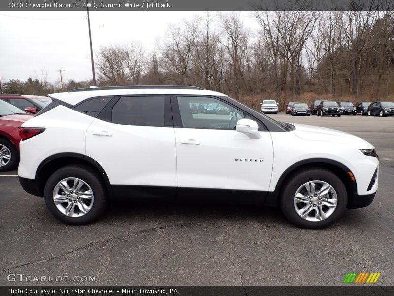 Summit White / Jet Black 2020 Chevrolet Blazer LT AWD