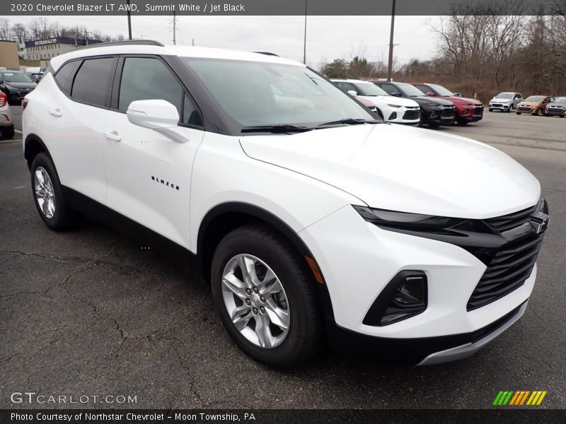 Summit White / Jet Black 2020 Chevrolet Blazer LT AWD