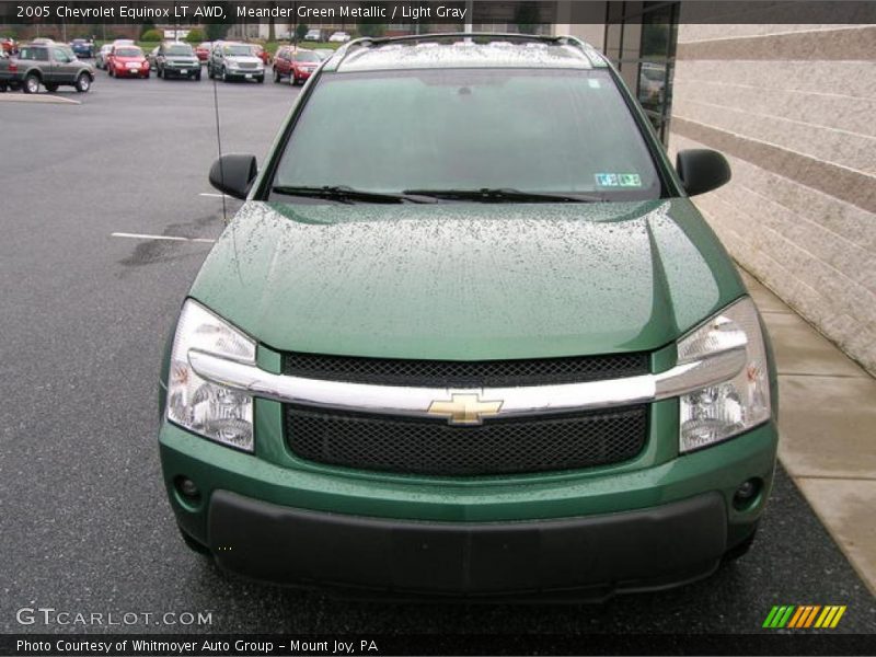 Meander Green Metallic / Light Gray 2005 Chevrolet Equinox LT AWD