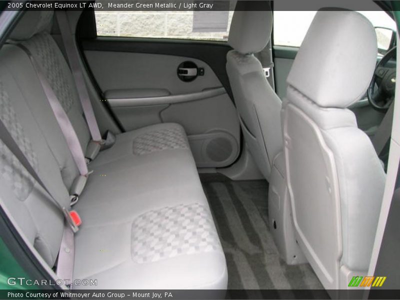 Rear Seat of 2005 Equinox LT AWD