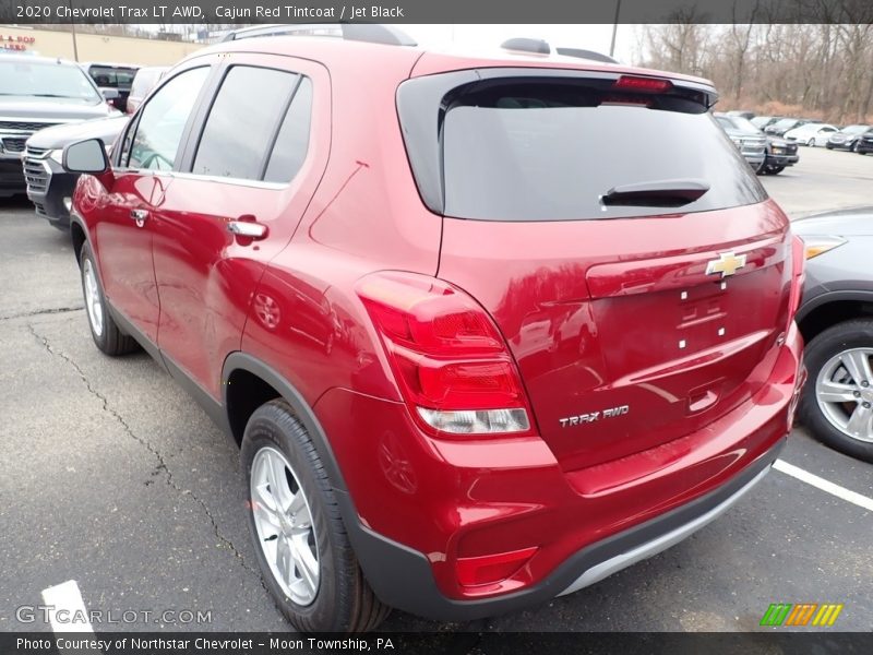 Cajun Red Tintcoat / Jet Black 2020 Chevrolet Trax LT AWD