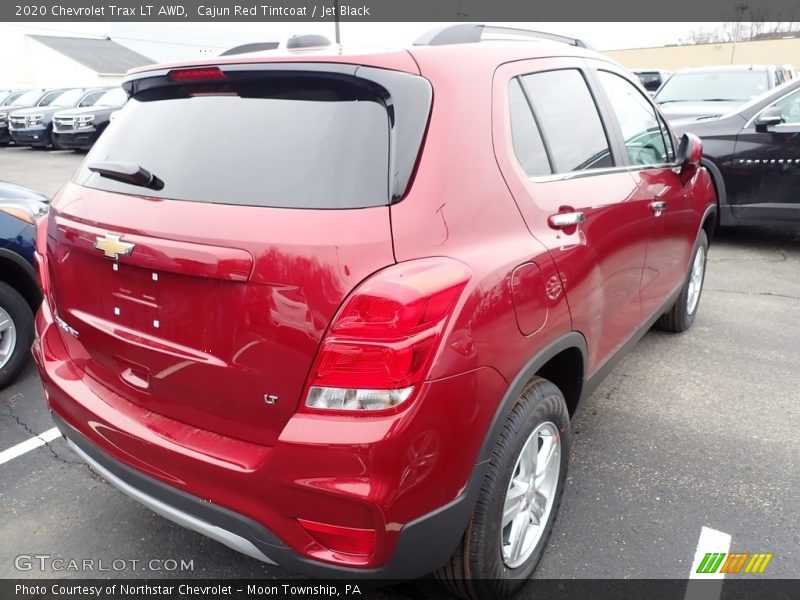 Cajun Red Tintcoat / Jet Black 2020 Chevrolet Trax LT AWD