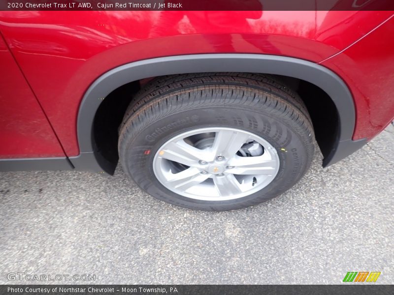 Cajun Red Tintcoat / Jet Black 2020 Chevrolet Trax LT AWD