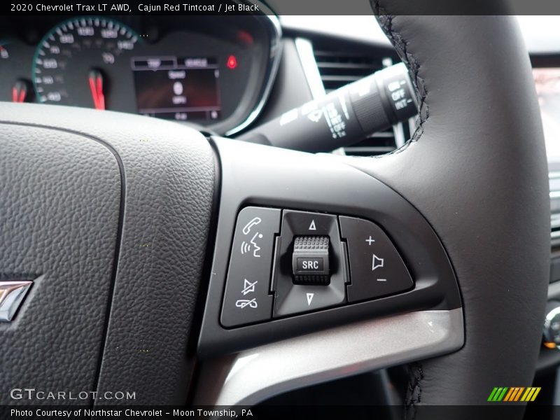 Cajun Red Tintcoat / Jet Black 2020 Chevrolet Trax LT AWD