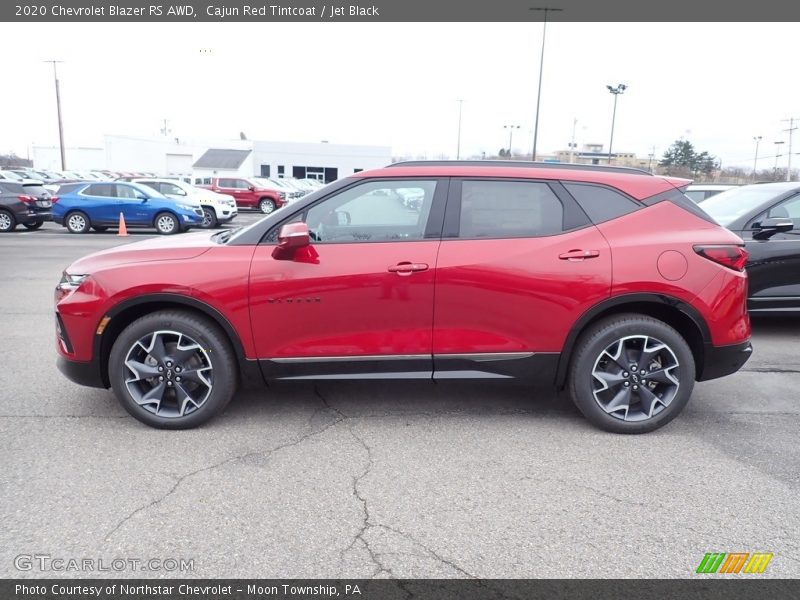 Cajun Red Tintcoat / Jet Black 2020 Chevrolet Blazer RS AWD
