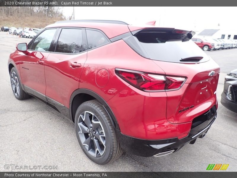 Cajun Red Tintcoat / Jet Black 2020 Chevrolet Blazer RS AWD