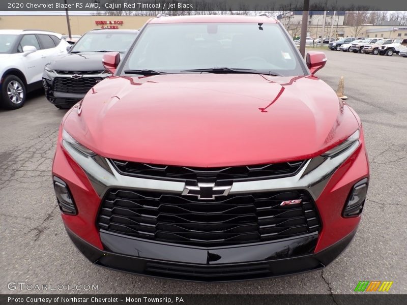 Cajun Red Tintcoat / Jet Black 2020 Chevrolet Blazer RS AWD