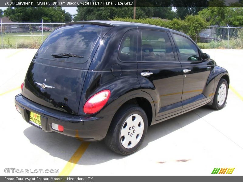 Brilliant Black Crystal Pearl / Pastel Slate Gray 2006 Chrysler PT Cruiser