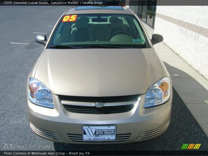 Sandstone Metallic / Neutral Beige 2005 Chevrolet Cobalt Sedan