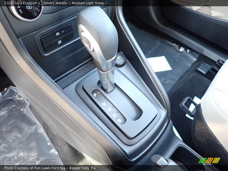 Smoke Metallic / Medium Light Stone 2020 Ford EcoSport S