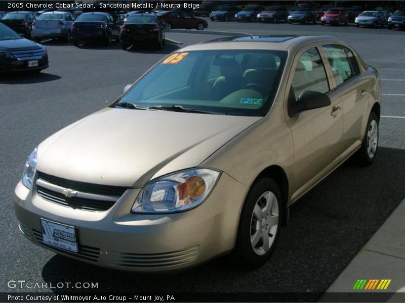 Sandstone Metallic / Neutral Beige 2005 Chevrolet Cobalt Sedan